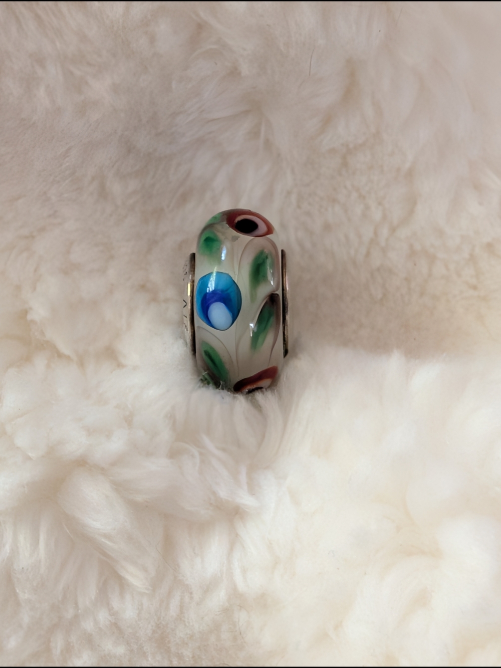 Pandora Folklore Murano Glass Charm Silver925 ALE Multicolor NEW 791614